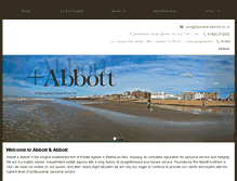 Tablet Screenshot of abbottandabbott.co.uk